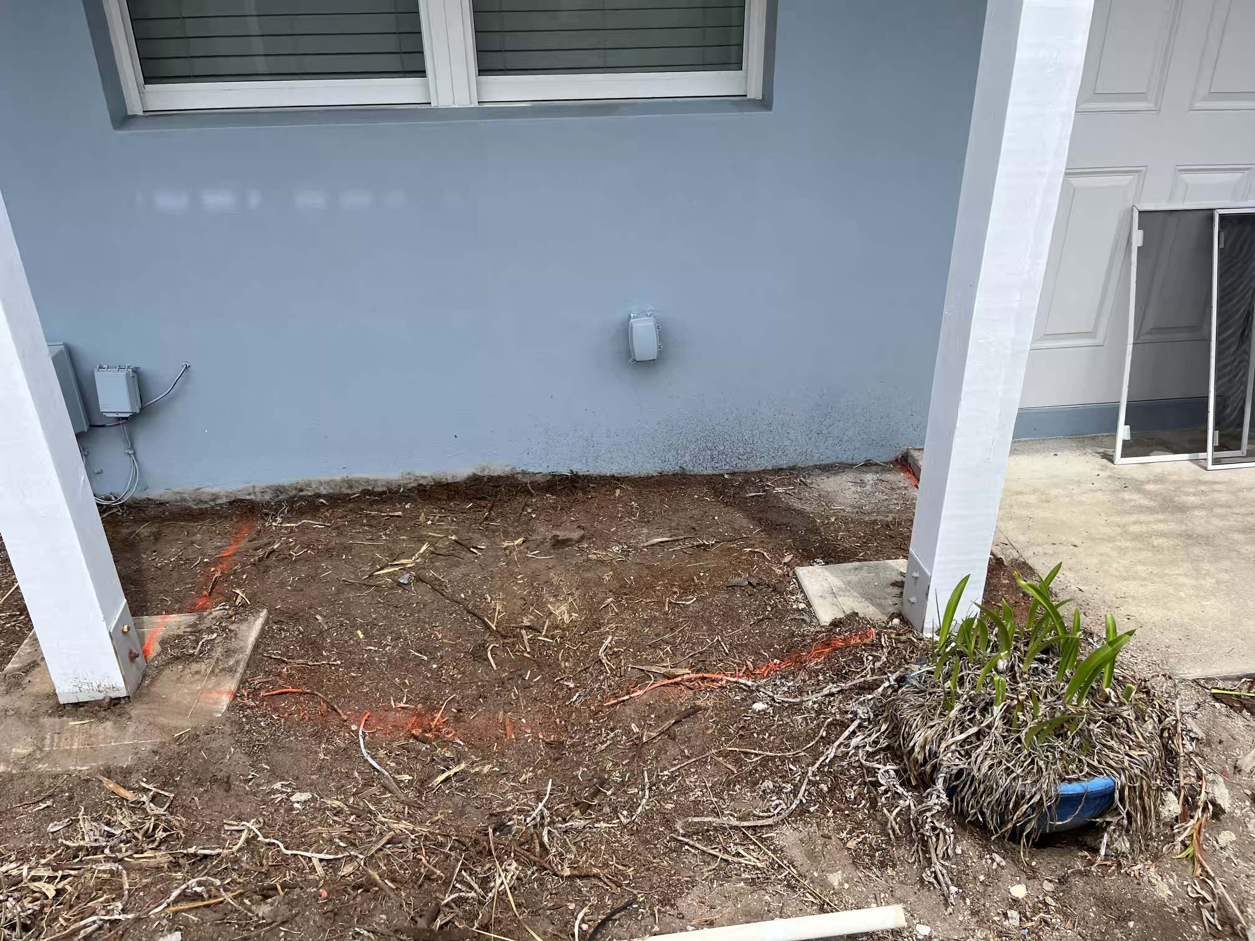 Carpentry services project before - Lake Mary Montverde FL
